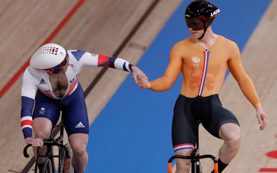 Jason Kenny and Harrie Lavreysen - GETTY IMAGES