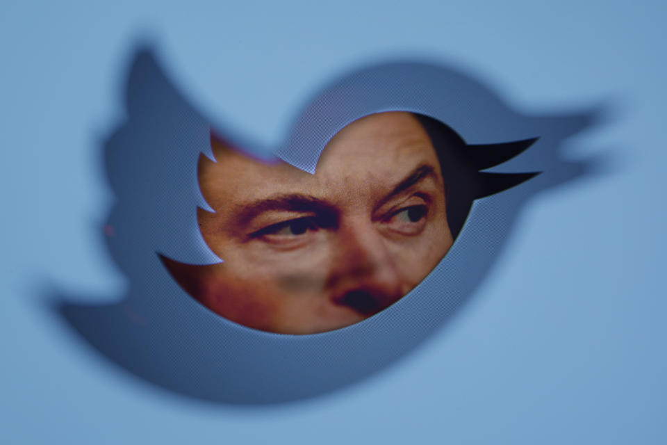 Twitter owner Elon Musk is seen with a Twitter logo in this photo illustration in Warsaw, Poland on 21 September, 2022. Twitter management has announced the introduction of a new verification label to replace the blue check previously given only to verified accounts. As the director of the service, Esther Crawford explains, unlike the blue symbol this one will be gray and it will be free. Twitter management has announced the introduction of a new verification label to replace the blue check previously given only to verified accounts. As the director of the service, Esther Crawford explains, unlike the blue symbol this one will be gray and it will be free. Verified accounts will now have an 'Official' badge under their username, along with a gray verification tag. All previously verified accounts will receive the 'official' check mark which will not be available for purchase and not everyone will be eligible. (Photo by STR/NurPhoto)