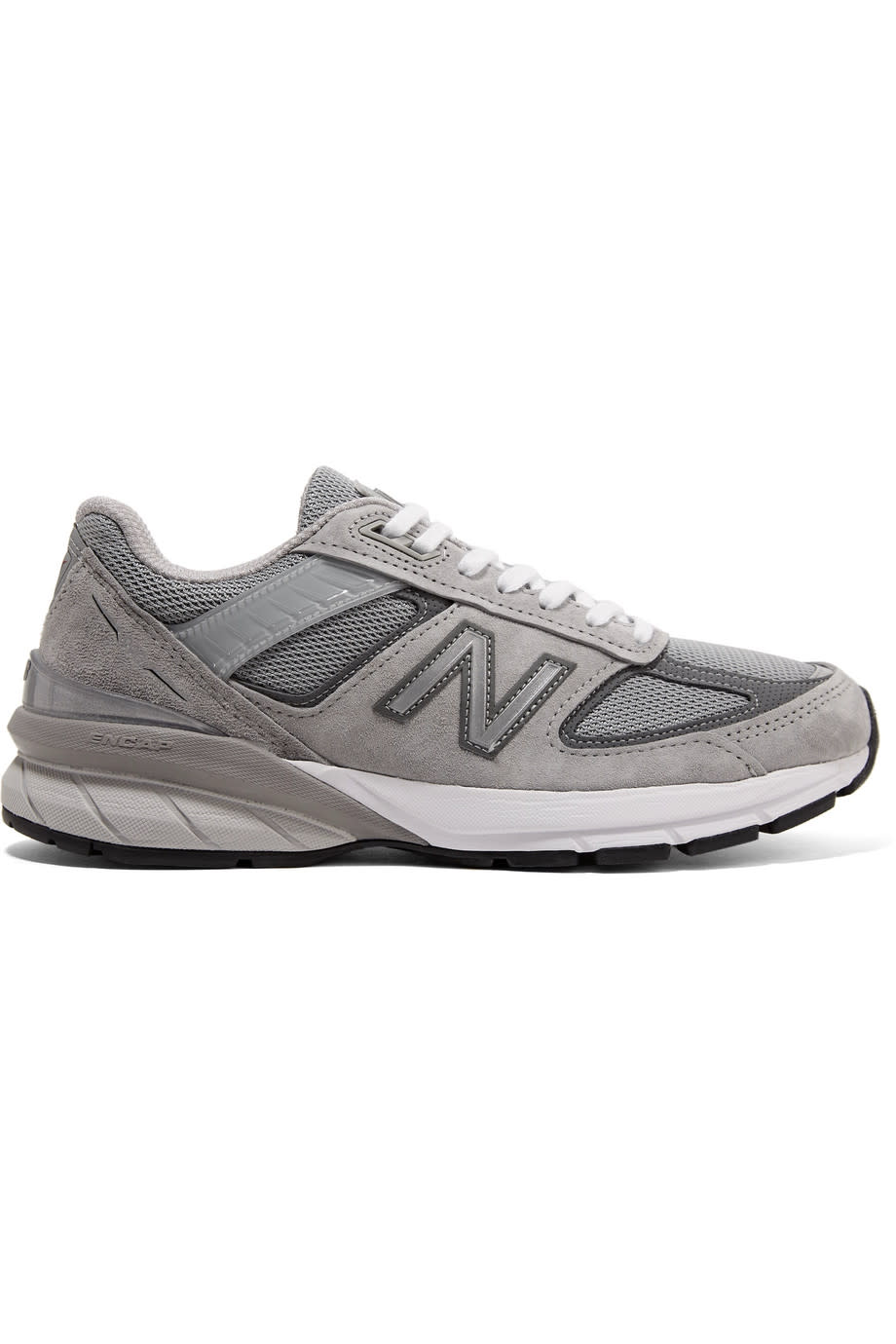 990v5 suede and mesh sneakers