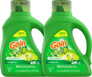 gain laundry detergent liquid