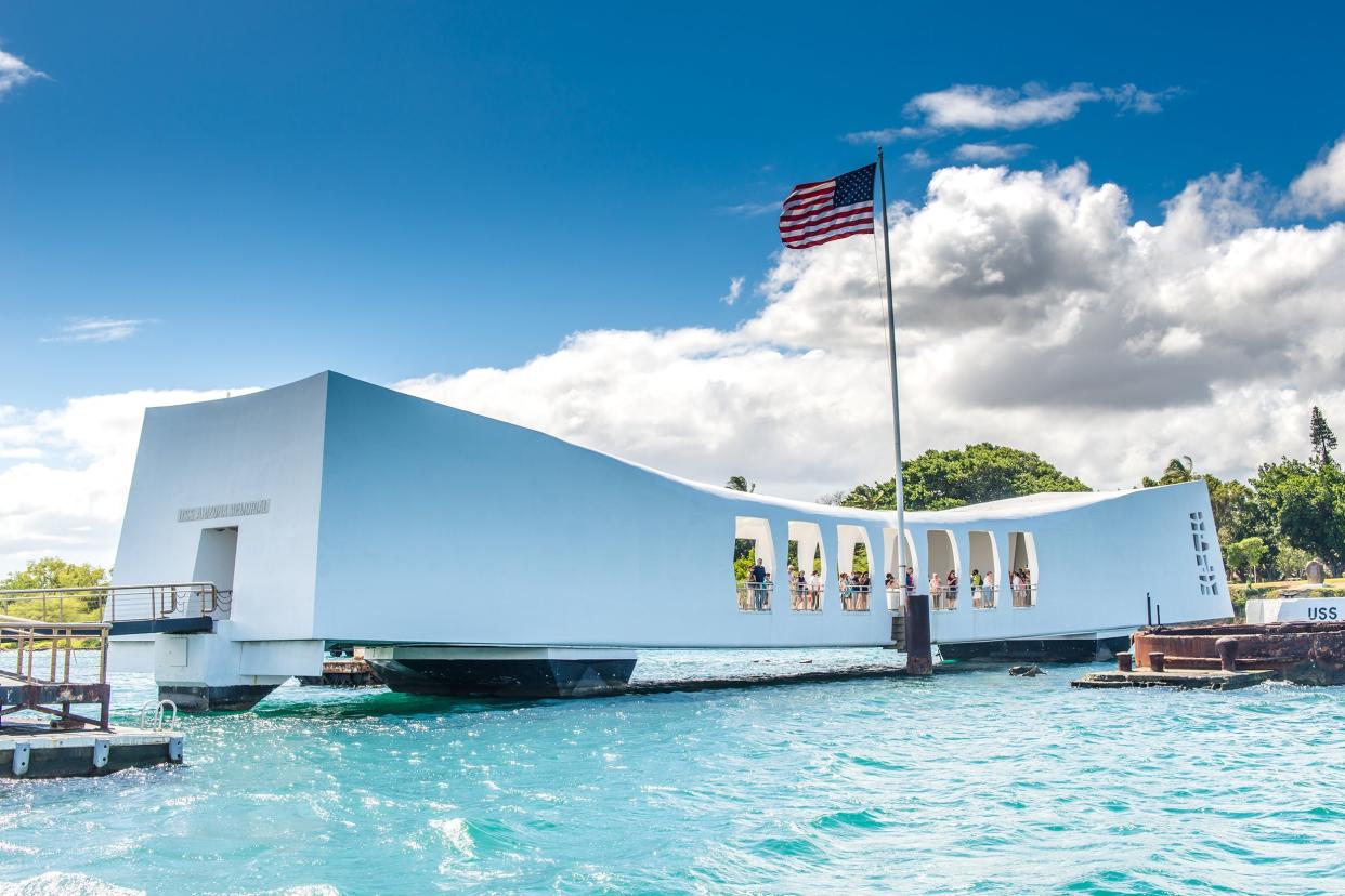 Pearl Harbor and U.S.S. Arizona Memorial, Honolulu, Hawaii