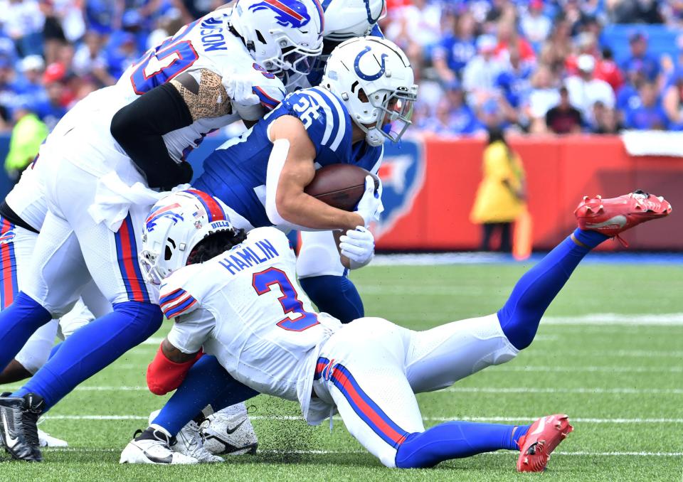 Damar Hamlin made his return to football action in the Bills' three preseason games.