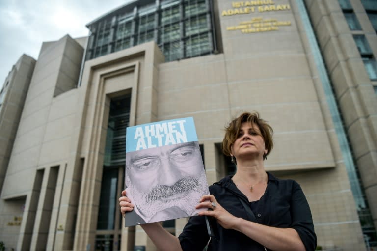 A Turkish court jailed three prominent journalists for life over links to the group blamed for the 2016 failed coup, in a case that has raised alarm over freedom of expression under President Recep Tayyip Erdogan