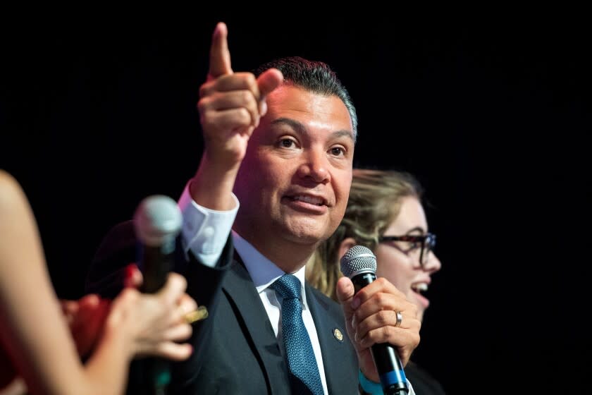 Michael Owen Baker  For The Times ELECTED officials have an "obligation to be transparent," California elections chief Alex Padilla said.