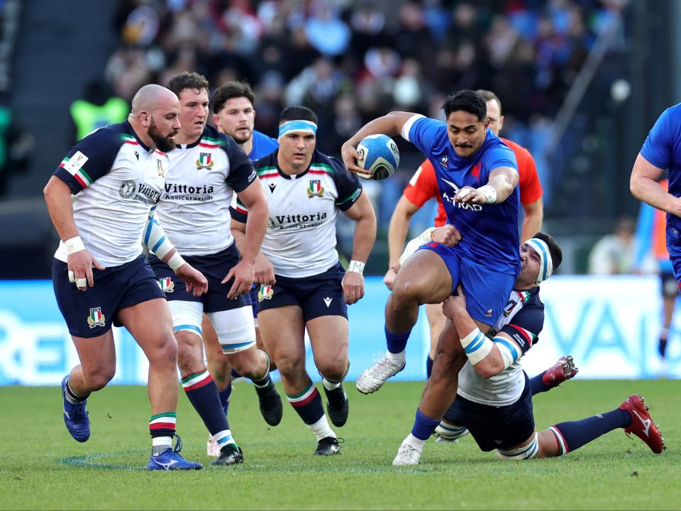 Yoram Moefana starts again at inside centre for France (Getty Images)