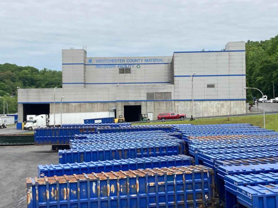 Westchester County's recycling plant in Yonkers, May 25, 2022