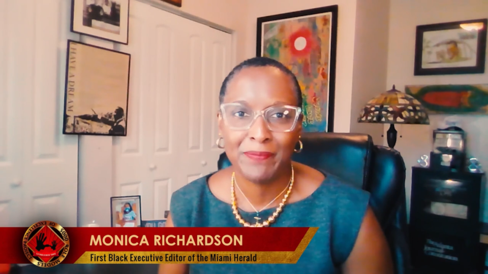 Miami Herald and el Nuevo Herald Executive Editor Monica Richardson received one of the Dr. Martin Luther King Jr. Breaking the Glass Ceiling Awards from the 5000 Role Models of Excellence.