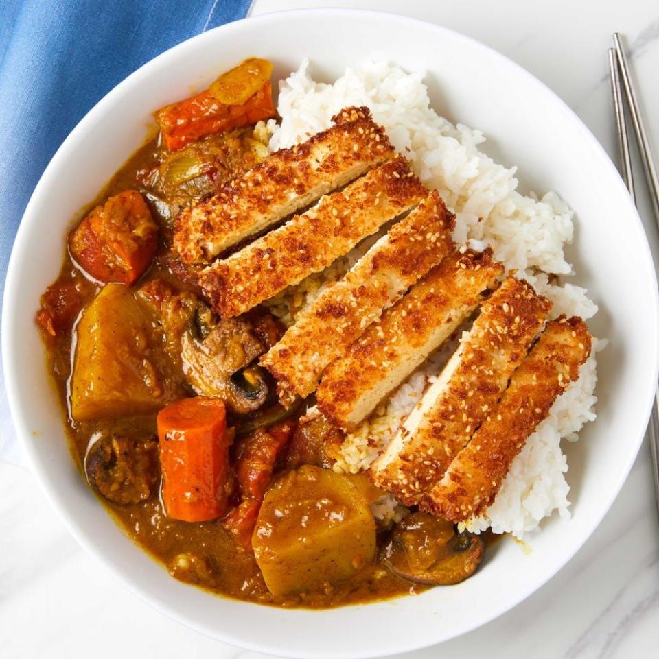 Tofu Katsu Curry