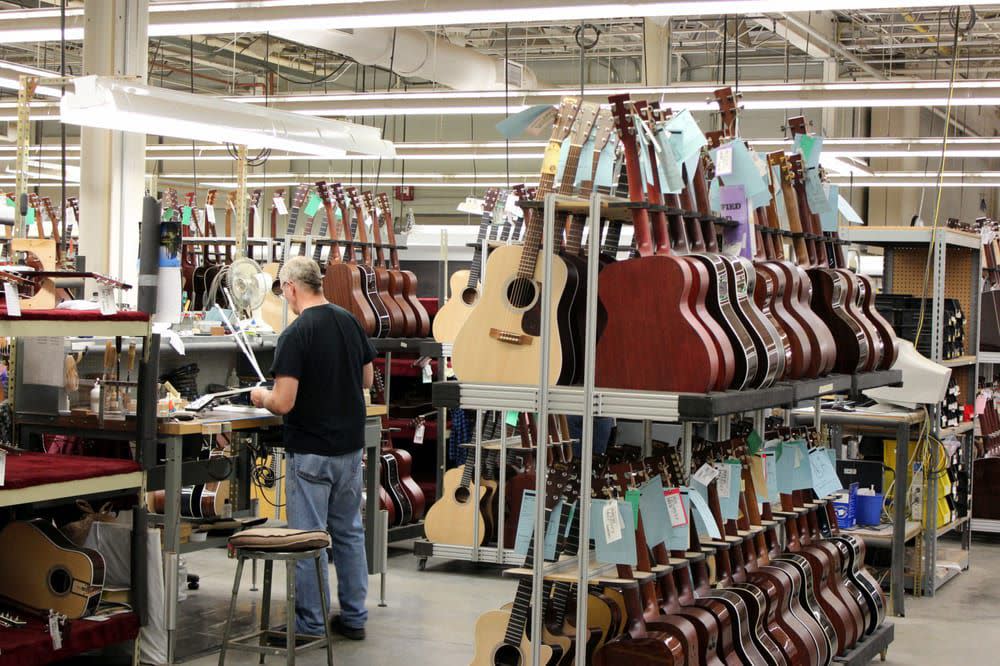 Martin Guitars Factory Tour, Nazareth, Pennsylvania