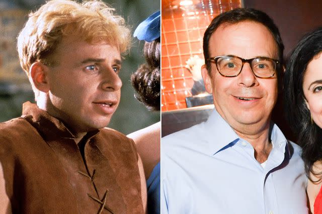 <p>Amblin/Universal/Kobal/Shutterstock; George Pimentel/Getty</p> Rick Moranis in 1994's 'The Flintstones' and in 2017