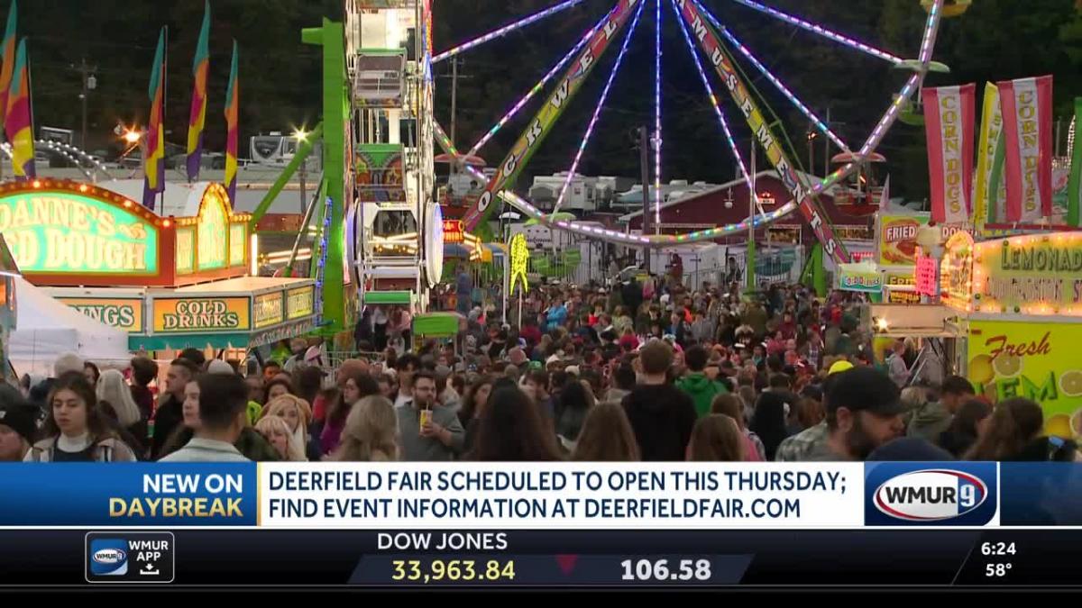 Deerfield Fair scheduled to open Thursday