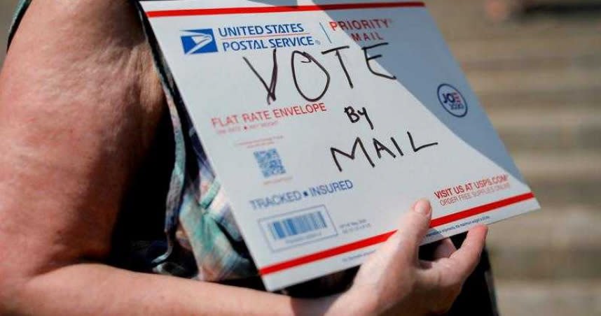 美國郵政總局延長原本法院下令的最後投票期限，原因竟然是有30萬張選票失蹤。（圖／Reuters）