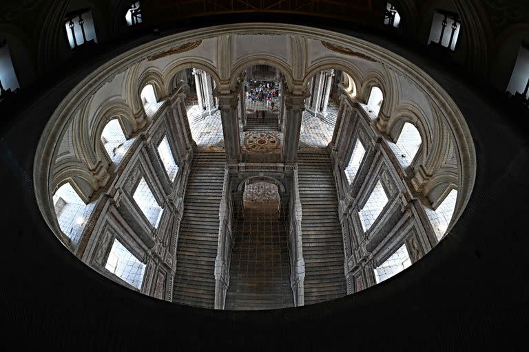 "Versalles italiano"; palacio real de Caserta; Napoles; mundo; restauración;