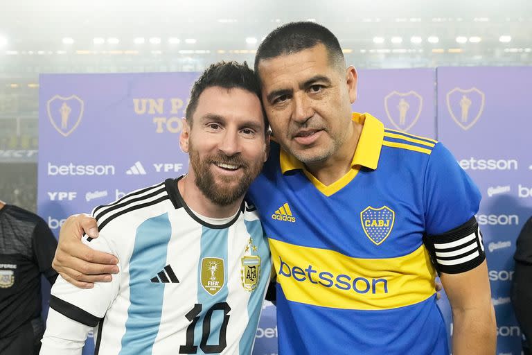 La despedida de Riquelme