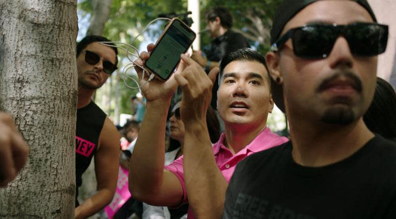 The New York Times Presents “Controlling Britney Spears” Episode 9 (Airs Friday, September 24, 10:00 pm/ep) Pictured: Kevin Wu tries to connect to the public audio feed of a June court hearing where Britney Spears spoke out about her conservarship. CR: FX