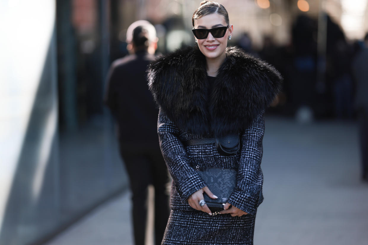 Michelle Salas en febrero de 2023 / Nueva York. (Foto: Jeremy Moeller/Getty Images)