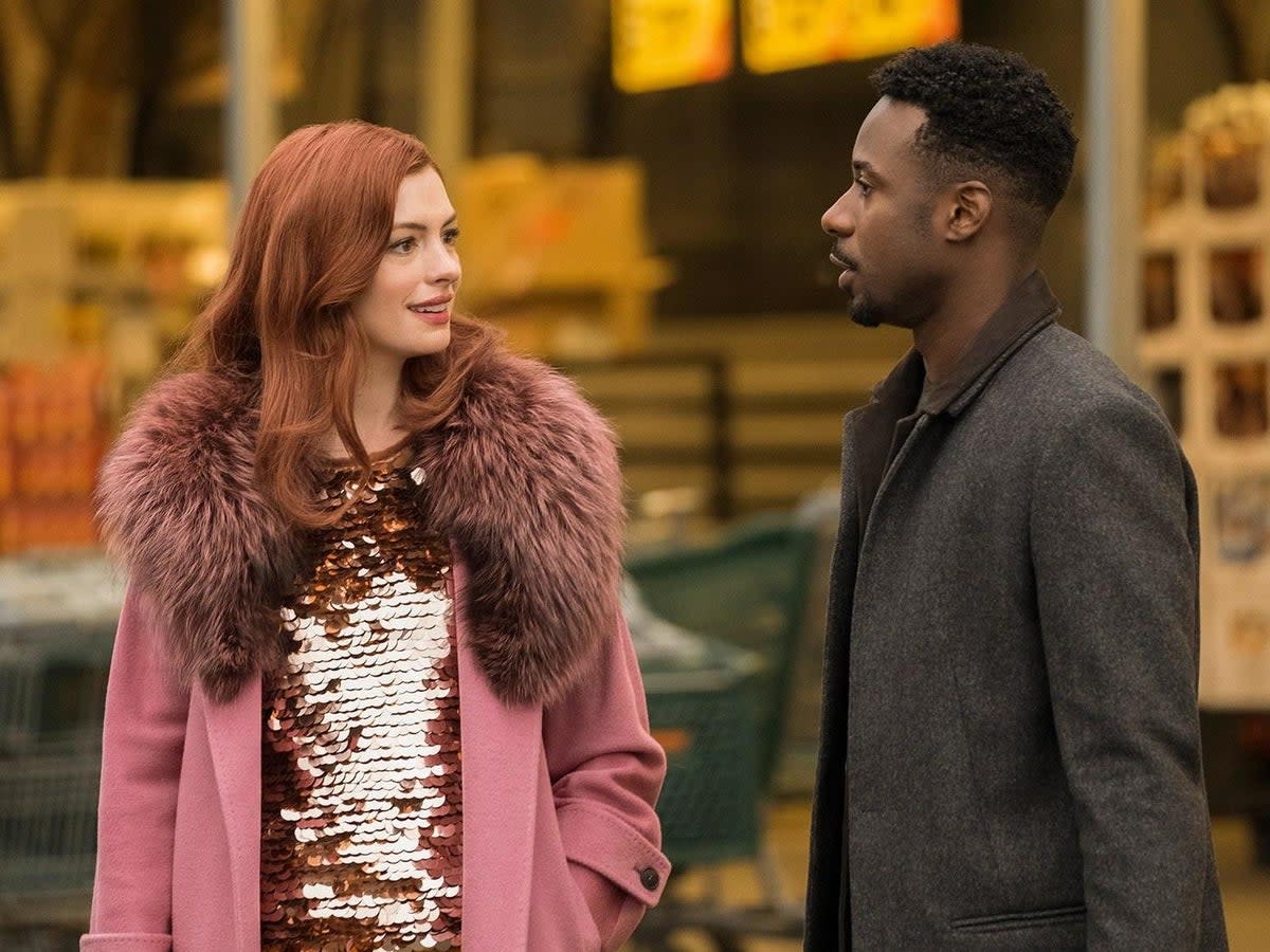 Anne Hathaway and Gary Carr in ‘Modern Love’ (Prime Video)
