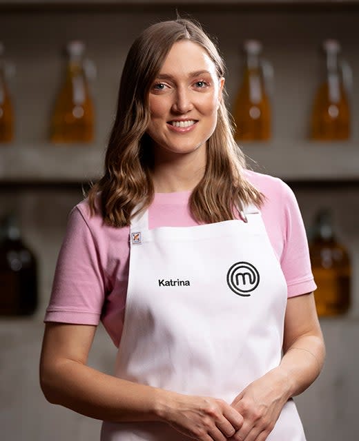 MasterChef star Katrina has shared how tough the show is and the surprising setback they may have lead to her eviction. Photo: Ten