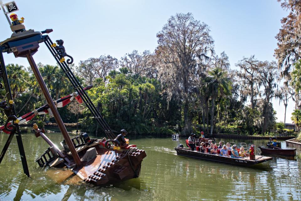 Pirate River Quest officially opened in Legoland Florida on Thursday.