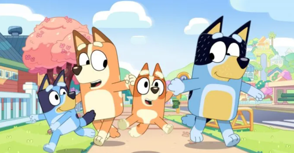 Hit children's show Bluey. Photo: ABC