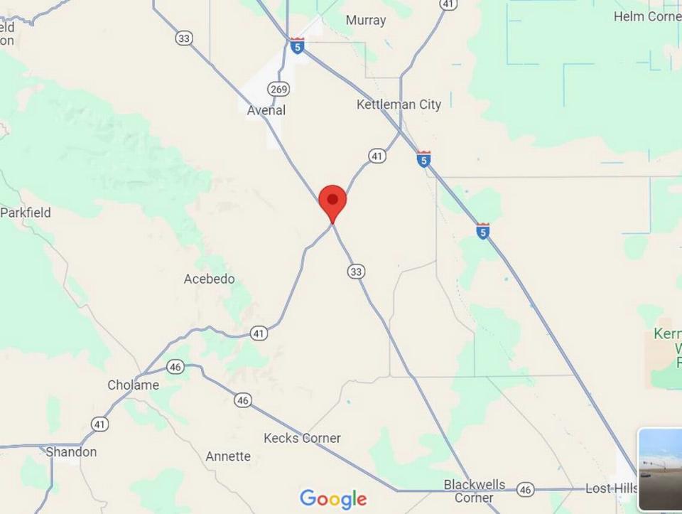 Caltrans reported it was doing repair work on Highway 41 between Highway 33 and Highway 46 on Wednesday, Nov. 29, 2023.