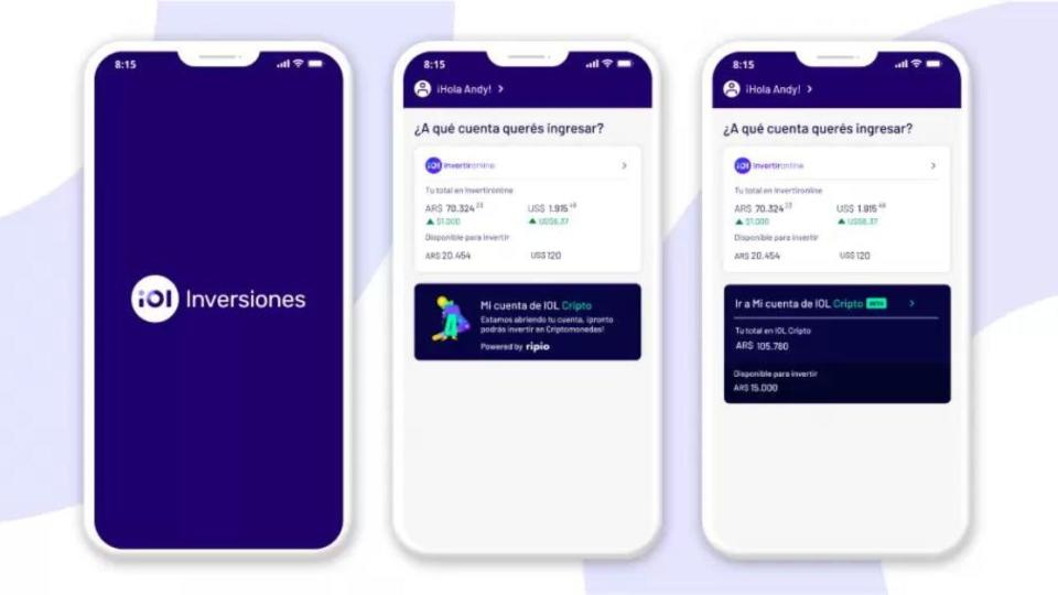 IOL Cripto permitirá a los usuarios comprar y vender criptomonedas o invertir en 