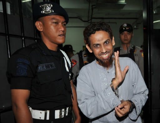 Indonesian terror suspect Umar Patek (right) is accused of being a central figure in attacks on two nightclubs in the Indonesian resort island of Bali -- which claimed the lives of 88 Australians -- and on churches in Jakarta on Christmas Eve in 2000