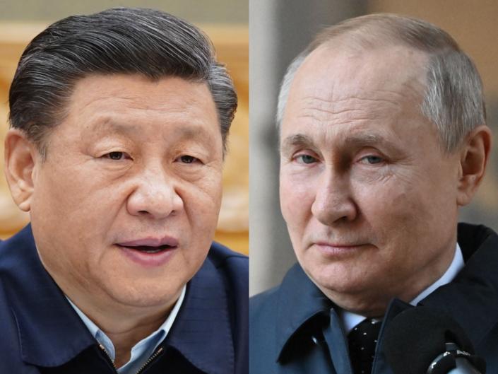 Xi Jinping and Vladimir Putin