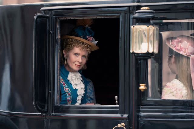 <p>Barbara Nitke/HBO</p> Cynthia Nixon on 'The Gilded Age'