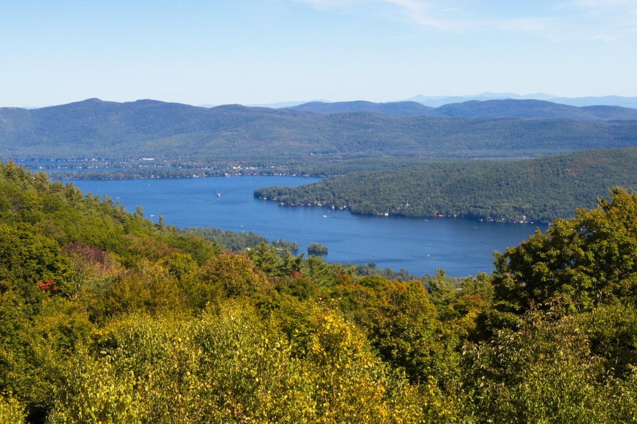 French Point Mountain in Lake George, NY