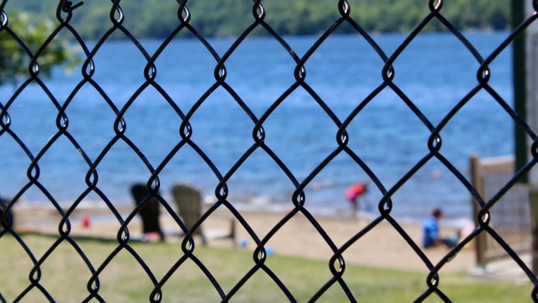 North Hatley residents rebel against locked gate at beach