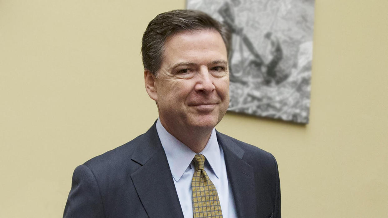 Mandatory Credit: Photo by Michael Reynolds/Epa/REX/Shutterstock (8459693q)Fbi Director James Comey Arrives to Testify Before the House Oversight and Government Reform Committee Hearing on 'Oversight of the State Department' Focusing on the Fbi's Recommendation not to Prosecute Democratic Presidential Candidate Hillary Clinton; on Capitol Hill in Washington Dc Usa 07 July 2016 Comey Has Faced Heavy Criticism From Some Republican Lawmakers For the Fbi's Recommendation not to Prosecute Clinton For Maintaining a Private Email Server While She was Secretary of State United States WashingtonUsa Fbi Comey - Jul 2016.