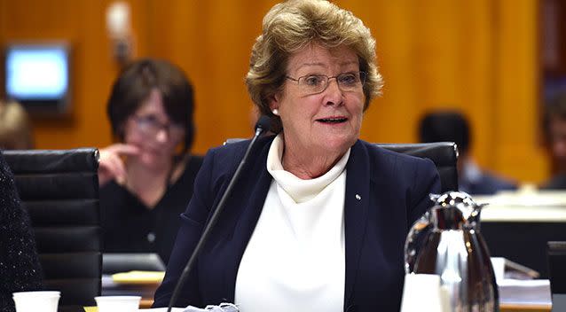 Ms Skinner was grilled over the fatal gas mix up at a Sydney hospital. Source: AAP