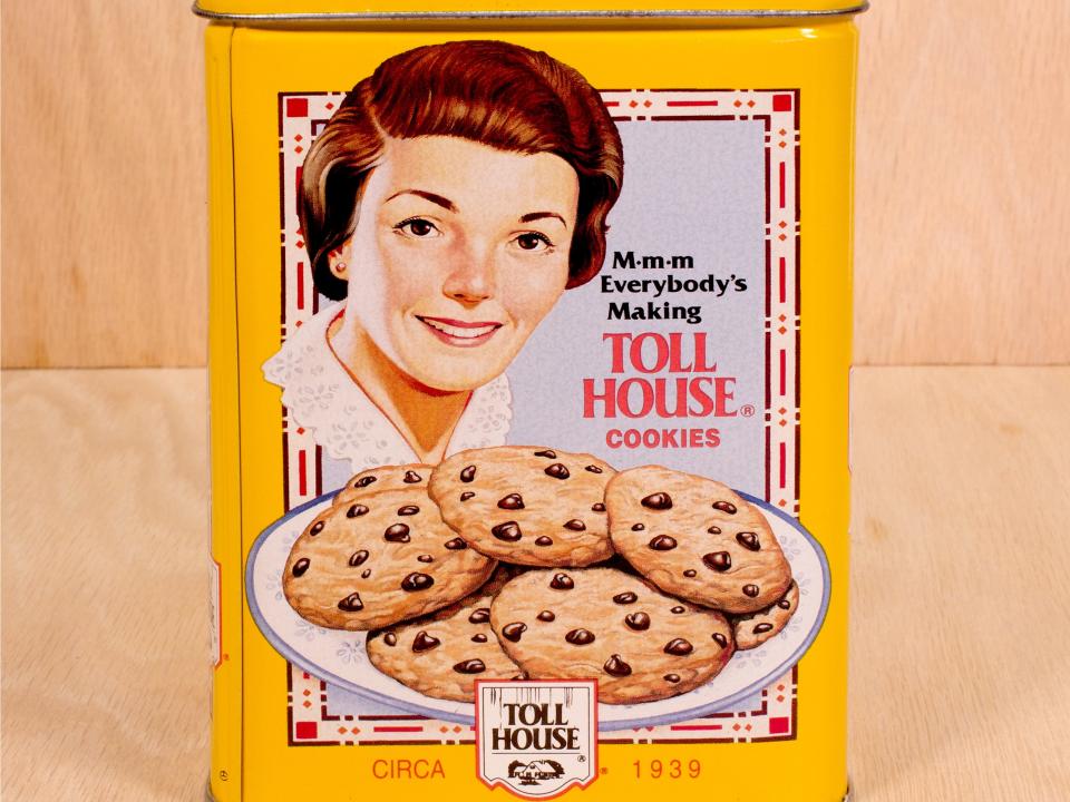 toll house cookies tin