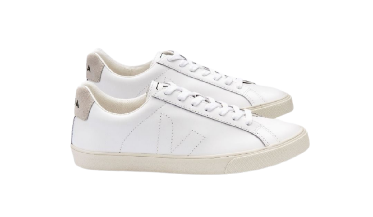 White leather sneakers 