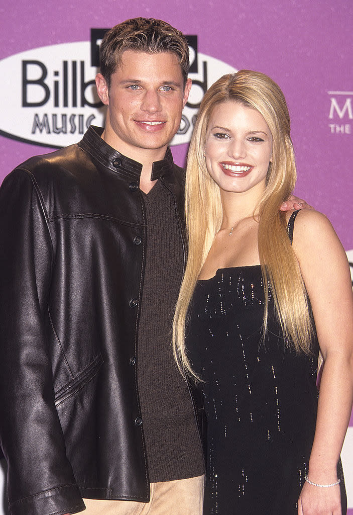 Jessica and Nick Lachey