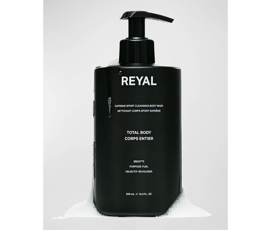 <p>Courtesy Image</p><p>Reyal’s products target athletes, and they perform like athletes too. <a href="https://www.reyalperformance.com/products/supreme-sport-cleansing-body-wash" rel="nofollow noopener" target="_blank" data-ylk="slk:Reyal Supreme Sport Cleansing Body Wash;elm:context_link;itc:0;sec:content-canvas" class="link ">Reyal Supreme Sport Cleansing Body Wash</a> lifts away surface skin cells with lactic acid in order to prevent future cloggings, neutralizes bacteria with peppermint oil, and calms inflammation with cica grass. While it’s not specifically an acne-targeting solution, it is terrific for anyone who isn’t inherently acne-prone and who wants to keep skin clear on a regular basis, especially if they’re working up a sweat every single day.</p><p>[$26; <a href="https://www.reyalperformance.com/products/supreme-sport-cleansing-body-wash" rel="nofollow noopener" target="_blank" data-ylk="slk:reyalperformance.com;elm:context_link;itc:0;sec:content-canvas" class="link ">reyalperformance.com</a>]</p><p> <strong>View the <a href="https://www.mensjournal.com/grooming/best-acne-body-wash" rel="nofollow noopener" target="_blank" data-ylk="slk:original article;elm:context_link;itc:0;sec:content-canvas" class="link ">original article</a> to see embedded media.</strong> </p>