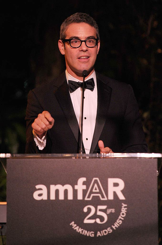 Andy Cohen amfAR Inspiration Gala