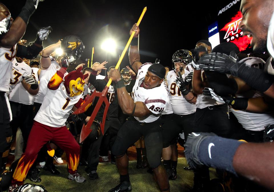 <b>Breakthrough Team:</b> Arizona State. Sun Devils return a 3,000-yard passer, leading rusher, leading receiver and six starters from the defensive front seven. But the schedule is brutal.