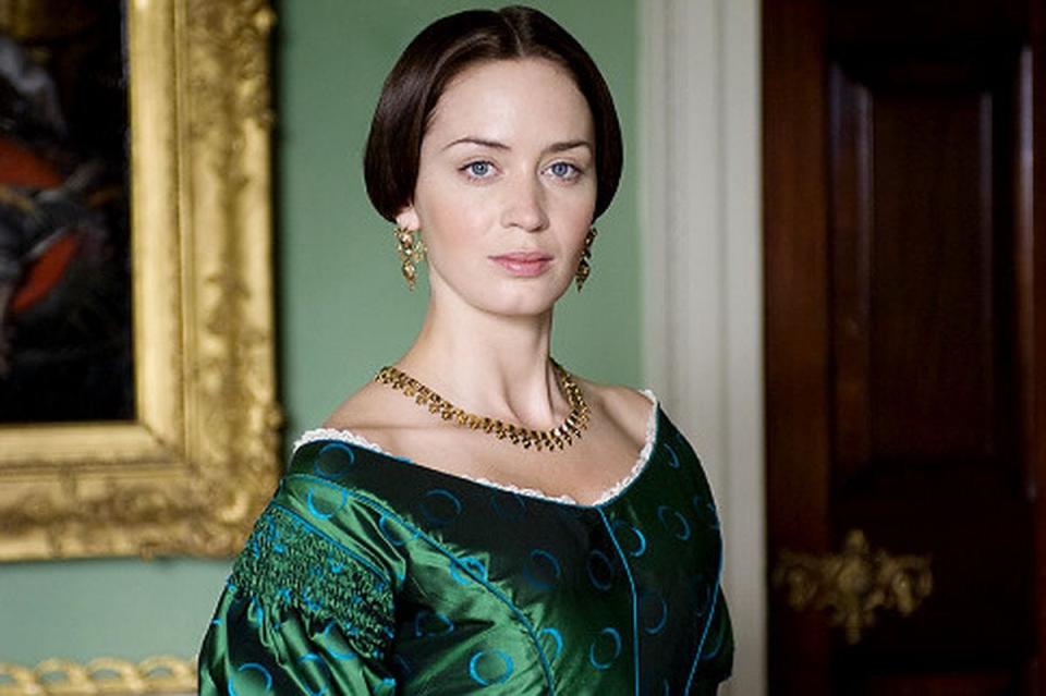 A picture of Emily Blunt in "The Young Victoria."