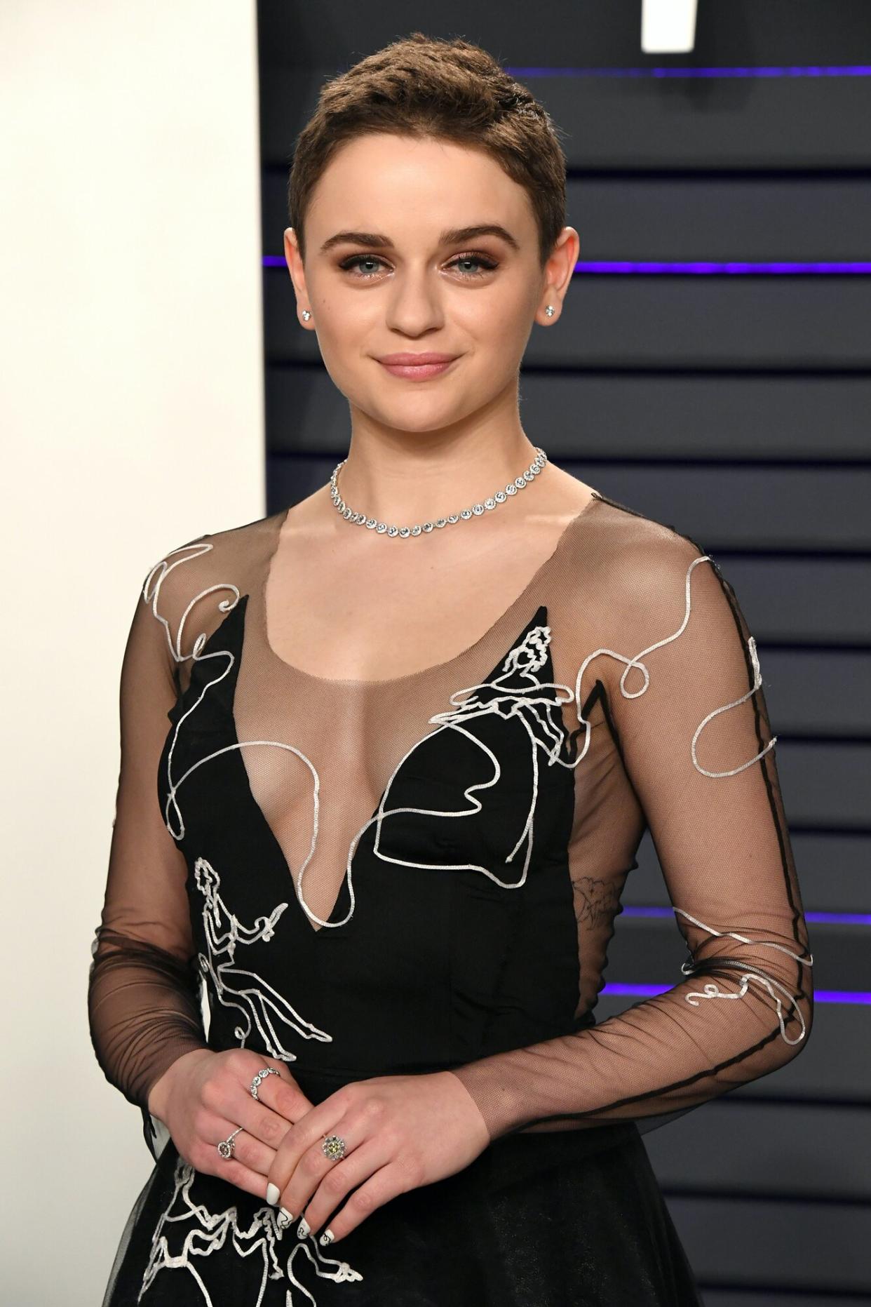 Joey King attends the 2019 Vanity Fair Oscar Party hosted by Radhika Jones at Wallis Annenberg Center for the Performing Arts on February 24, 2019 in Beverly Hills, California.
