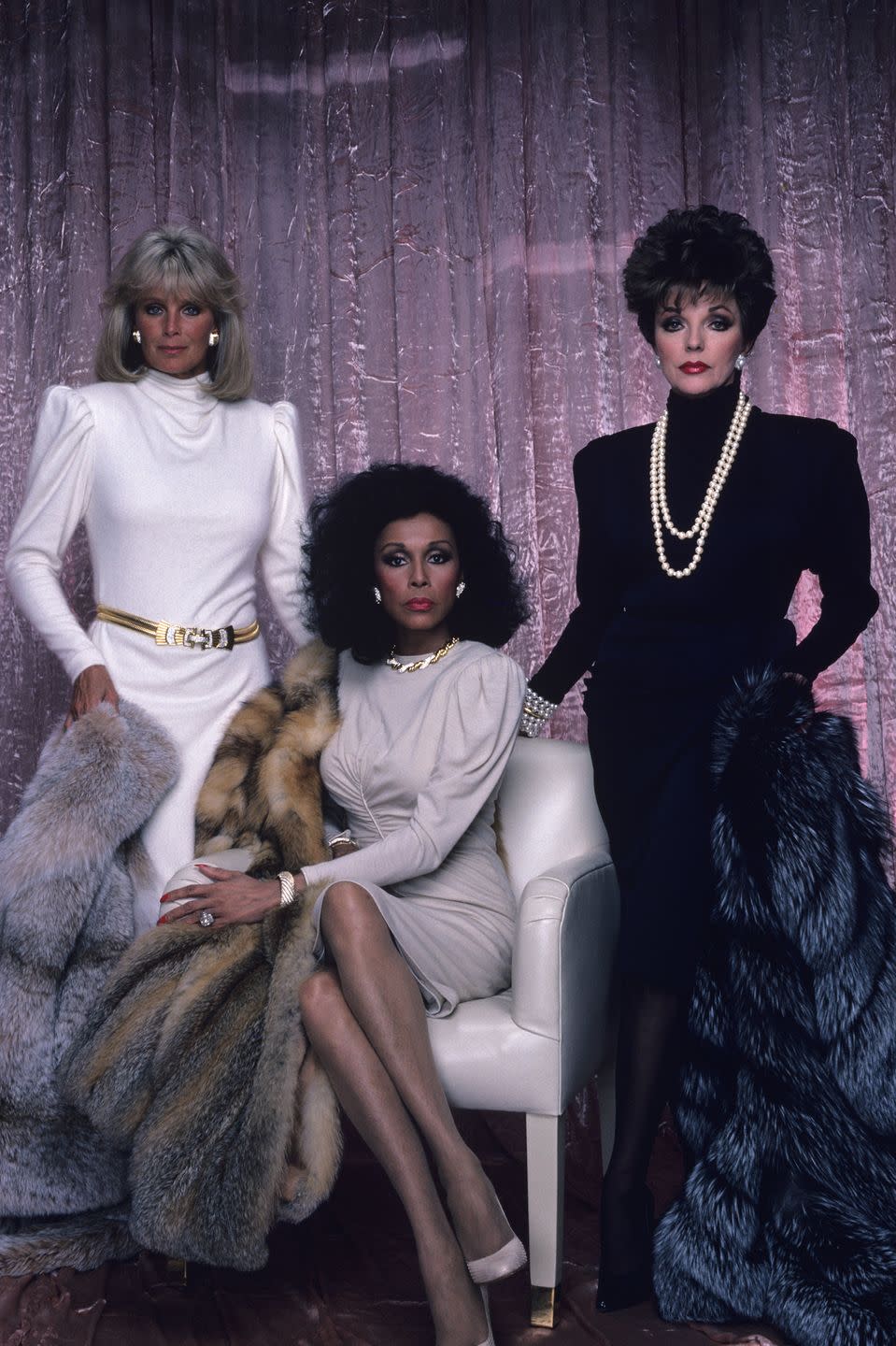 three women from the dynasty cast