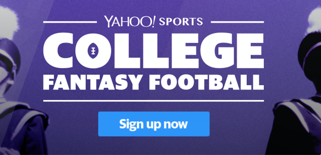 Yahoo Sports launches College Fantasy Football in time for 2018 season!