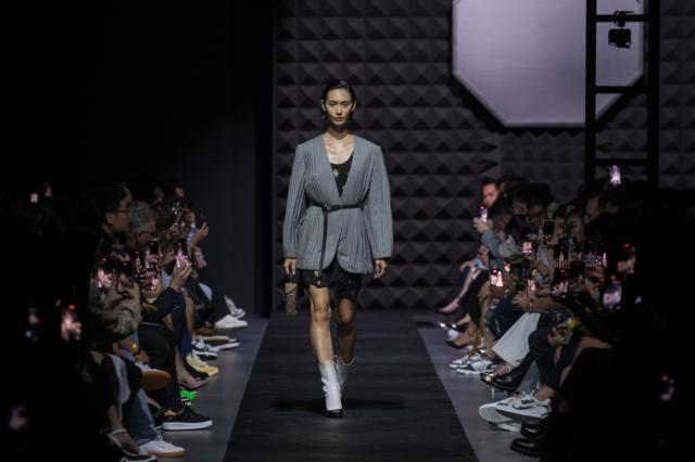 French luxury brand Louis Vuitton presents women's Fall Winter