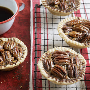 Chocolate-Pecan Tartlets