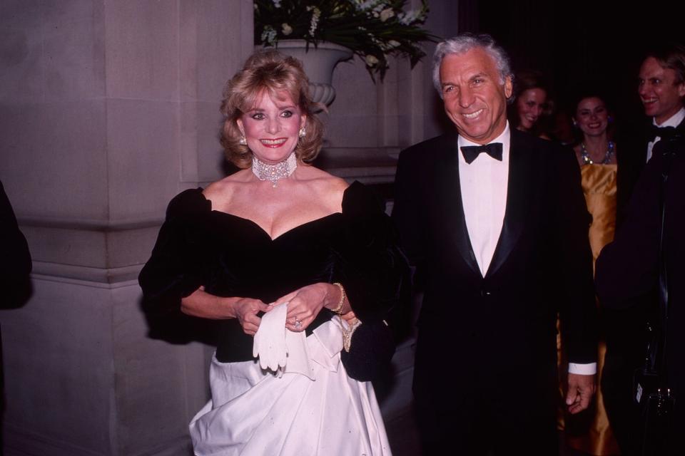 Barbara Walters at the Met Gala 1986