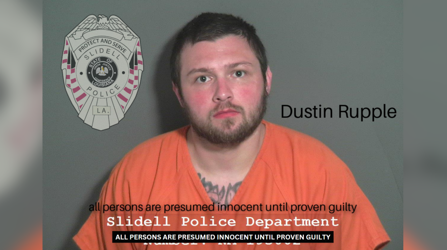Dustin Rupple (Courtesy: Slidell Police Department)