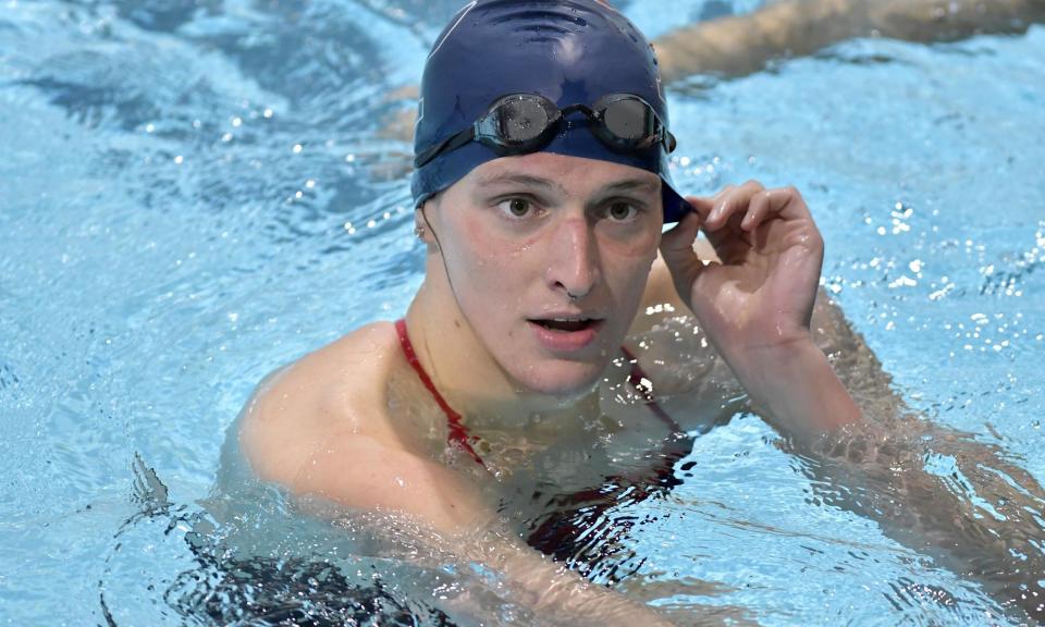 <span>Transgender swimmer Lia Thomas has lost a legal case against World Aquatics at the court of arbitration for sport.</span><span>Photograph: Josh Reynolds/AP</span>