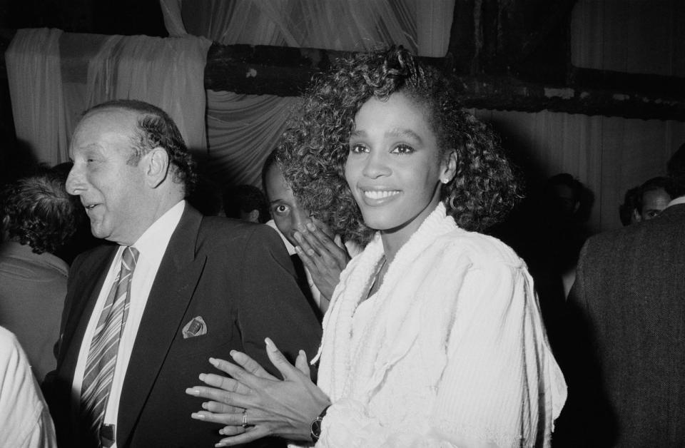 Whitney und Clive Davis