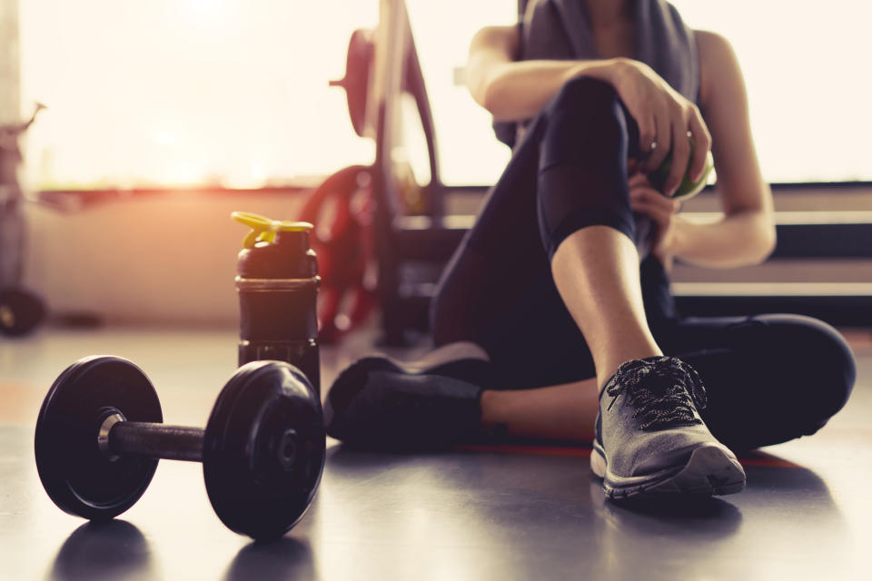 Habit trackers can help you stick to your new year fitness goals. (Getty Images)